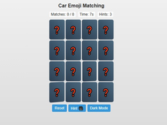 Juego Car Emoji Matching