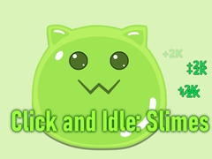Juego Click and Idle: Slimes