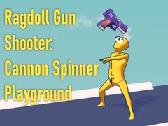 Juego Ragdoll Gun Shooter: Cannon Spinner Playground