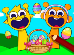 Juego Coloring Book: Sprunki Incredibox Easter