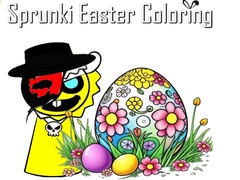 Juego Sprunki Easter Coloring