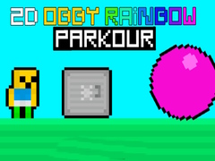 Juego 2D Obby Rainbow Parkour