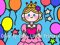 Juego Color By Code: Little Princess