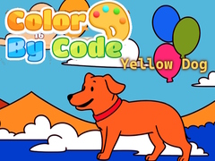 Juego Color By Code: Yellow Dog