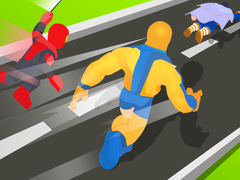 Juego Superhero Transform Change Race