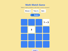 Juego Math Match Game