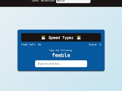Juego Speed Typer