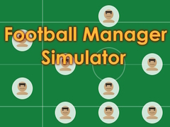 Juego Football Manager Simulator