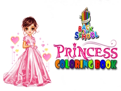 Juego Back To School Princess Coloring Book