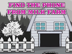 Juego Find The Phone From Milk Farm