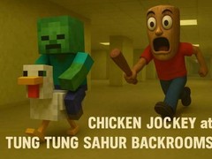 Juego Chicken Jockey at Tung Tung Sahur Backrooms
