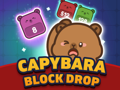 Juego Capybara Block Drop