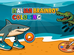 Juego Italian Brainrot Coloring