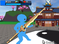 Juego Obby Stickman  On Swords