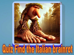 Juego Quiz Find the Italian brainrot 
