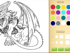 Juego Dragon Chimera Coloring Book