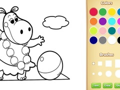 Juego Baby Farm Animals Coloring Book for Kids