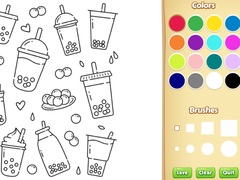 Juego Cute Boba Coloring Book for Kids