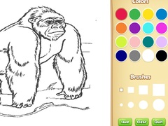 Juego Zoo Animals Coloring Book for Kids