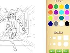 Juego Wicked Coloring Book for Kids