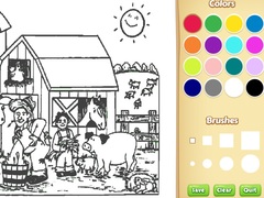 Juego Farm Coloring Book For Kids