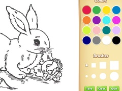 Juego Bunny Coloring Book For Kids