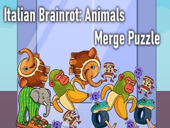 Juego Italian Brainrot: Animals Merge Puzzle