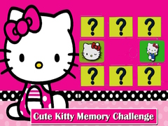Juego Cute Kitty Memory Challenge