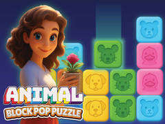 Juego Animal Block Pop Puzzle