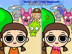 Juego Sprunki and Squid Game Difference