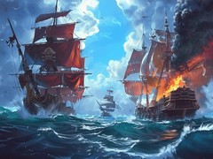 Juego Pirate Ships: Build and Fight