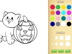 Juego Halloween Coloring Book