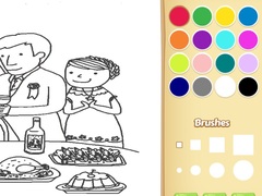 Juego Wedding Coloring Book for Kids