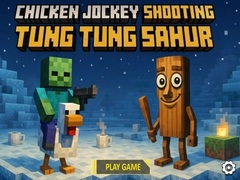 Juego Chicken Jockey Shooting Tung Tung Sahur