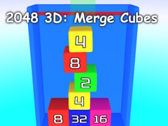 Juego 2048 3D: Merge Cubes