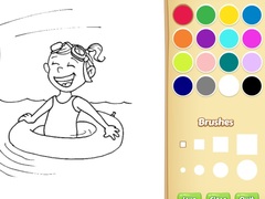 Juego Summer Coloring Book For Kids