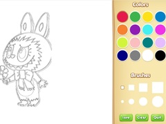 Juego Chibi Labubu Coloring Book for Kids