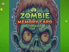 Juego Zombie Memory Card For Kids