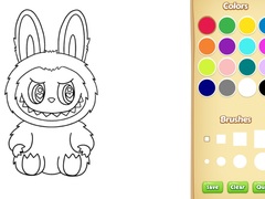 Juego Labubu Coloring Book