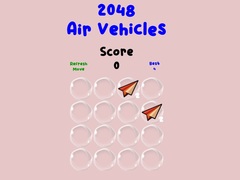 Juego 2048 Air Vehicles