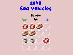 Juego 2048 Sea Vehicles