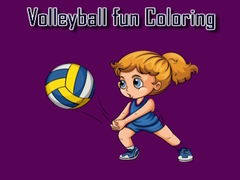 Juego Volleyball Fun Coloring