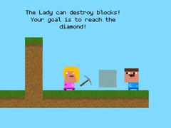 Juego Lady And Nubik Build And Dig