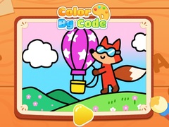 Juego Color By Code: Hot Air Balloon
