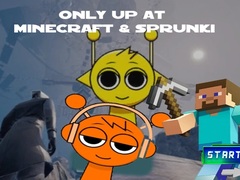 Juego Only Up At Minecraft & Sprunki