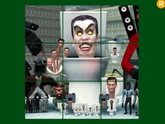 Juego Skibidi Toilet Sliding Puzzle
