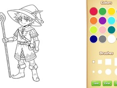 Juego Elf Coloring Book
