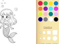 Juego Mermaid Coloring Book For Kids