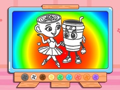 Juego Coloring Book: Cappuccina Assassino Love Story