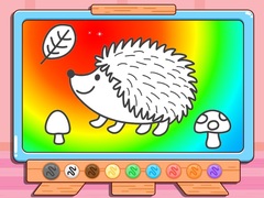 Juego Coloring Book: Hedgehog